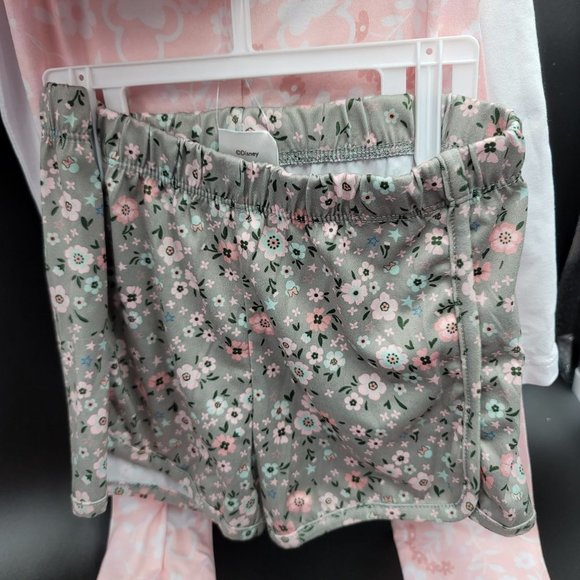 Disney Junior Outfit Set 4T Minnie Mouse 4 Pc Shirt Pants Clothing - Picture 4 of 6